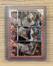 Aaron Judge, Jose Ramirez, Kyle Tucker Topps 2023 Independence Day /76