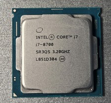 Intel i7 8700 3.2 GHz 6-Cores, LGA 1151 SR3QS, CPU, Processor