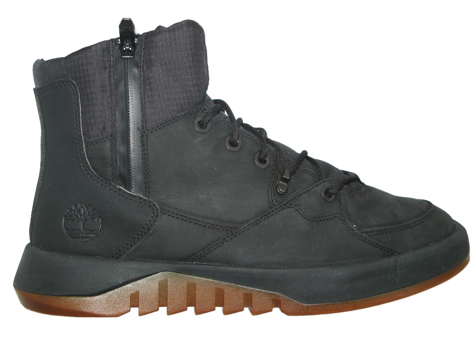 S Size 10 Black Nubuck Leather