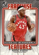 2020 Donruss Pascal Siakam Franchise Features 28