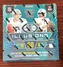 2024 Panini Illusions Football Mega Box - NFL Trading Cards - Factory Sealed