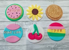 Handmade Edible Harry Styles Themed Cupcake Toppers X 6