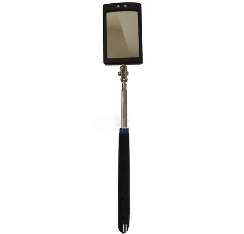 New Telescoping Mirror Inspection Vehicle Car Mechanic Adjusting Tool LED Light - Picture 2 of 3