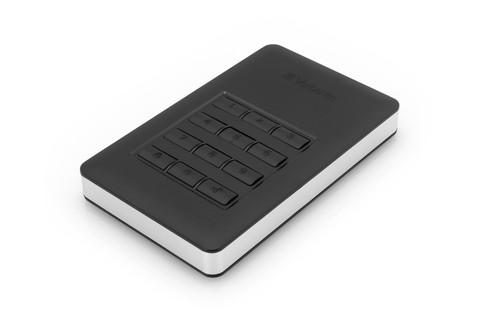 Verbatim 53401 Disque Dur Portable Sécurisé 1 To Avec Accès Par Clavier
