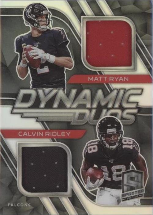 2020 Panini Spectra Calvin Ridley Matt Ryan #1 - 1 of 2
