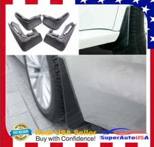 For 2017-2023 BMW 5 Series G30 Black Mud Flaps Dirt Fender 4pcs Splash Mudguard