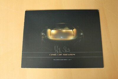 VIP brochure Mc Laren 650 S Spyder MSO One of S Markus Storck