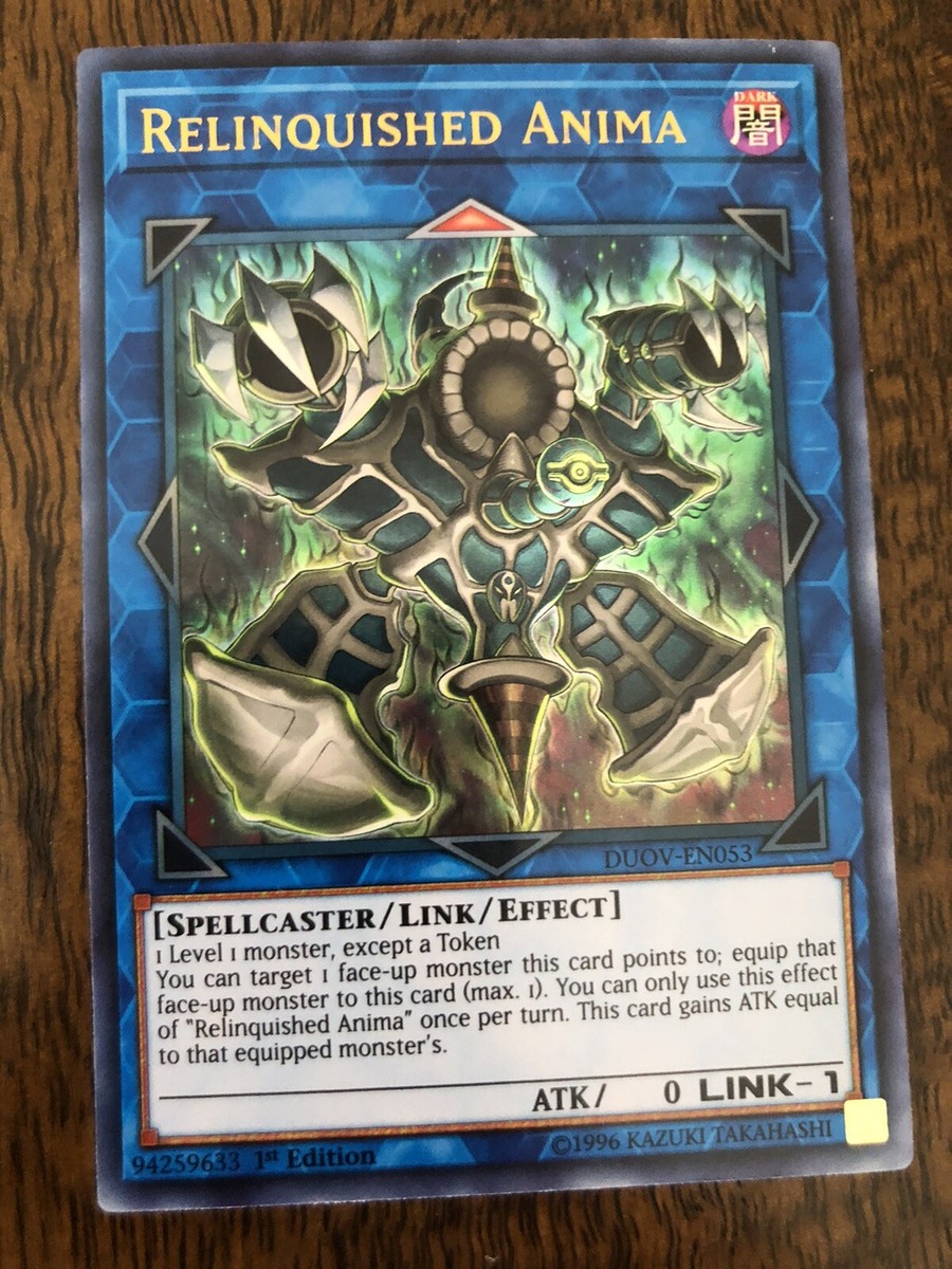 Yugioh Ghost Rare Yu-Gi-Oh! Card - Relinquished Anima (Super Rare) - RC03, Mint/Near Mint, Korean Yugioh Card Relinquished Anima - Super Rare - Rc03 Mint Mark Yugioh Ghost Rare Yu-Gi-Oh! Card - Relinquished Anima (Super Rare) - RC03, Mint/Near Mint, Korean Yugioh Card Relinquished Anima - Super Rare - Rc03 Mint Mark