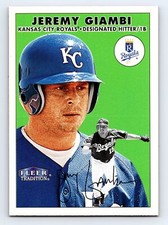 2000 Fleer Tradition #341 Jeremy Giambi Kansas City Royals