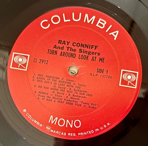 Ray Conniff And The Singers Turn Around Look At Me LP - Picture 5 of 8