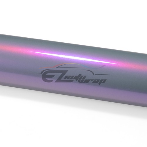 Space Candy Gloss Gray Purple Metallic Sticker Decal Car Vinyl Wrap ...