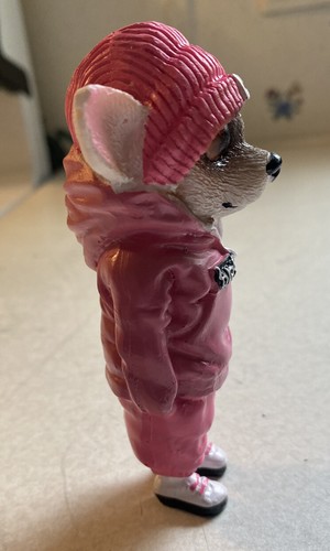 Mini Resin Handmade Doll Standing Puppy Figurines Realistic Detailed Hand Painte - Picture 2 of 10