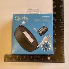 Quirky Powercurl V2 POP 60W Wire Organizer, Black -Free Shipping