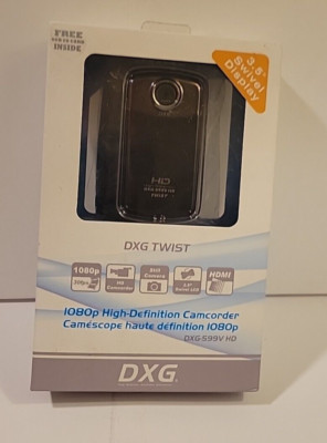 DXG Twist DXG-599V HD High Def Digital Palm Video Camcorder