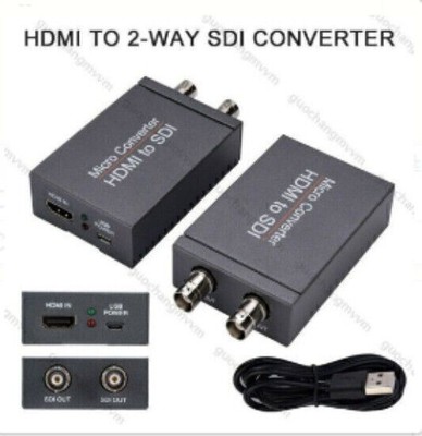 HDMI auf 3G-SDI HD-SDI SD-SDI Adapter Konverter Audio Video Wandler USB Kabel