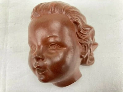 Goebel Wandmaske Mädchen 50er  - Bild 1 von 4