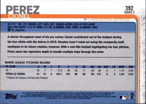 2019 Topps All-Star VARIANTE ARGENT #301 - #452 Choisissez votre propre JOUEUR D'ÉQUIPE FAV - Photo 193 sur 305