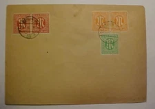 GERMANY AMBERLIN JE 1947 ADDRESSEE ERASED