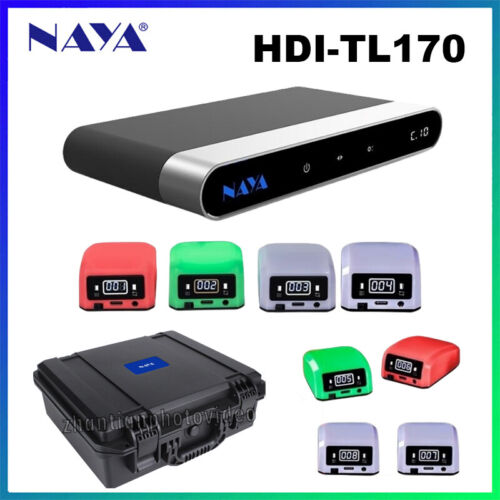 Système de comptage sans fil NAYA HDI-TL170 lumière de comptage 2000 m pour commutateur BMD Avmatrix - Photo 1 sur 9