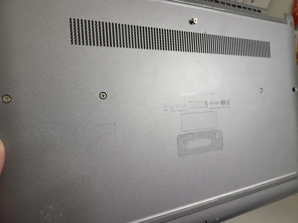 Conjunto de cubierta base inferior 2 en 1 para computadora portátil Dell Latitude (3310) OEM V6GPD 0V6GPD B Foto 3 de 3