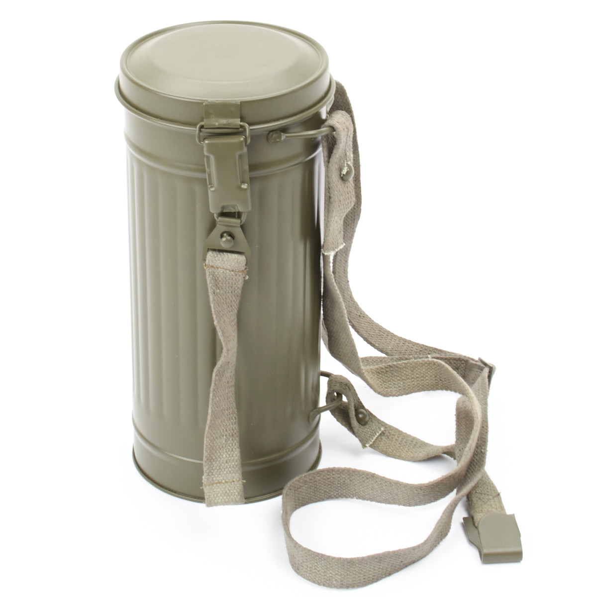 German WWII M38 Gas Mask Can with Carry Straps | eBay
