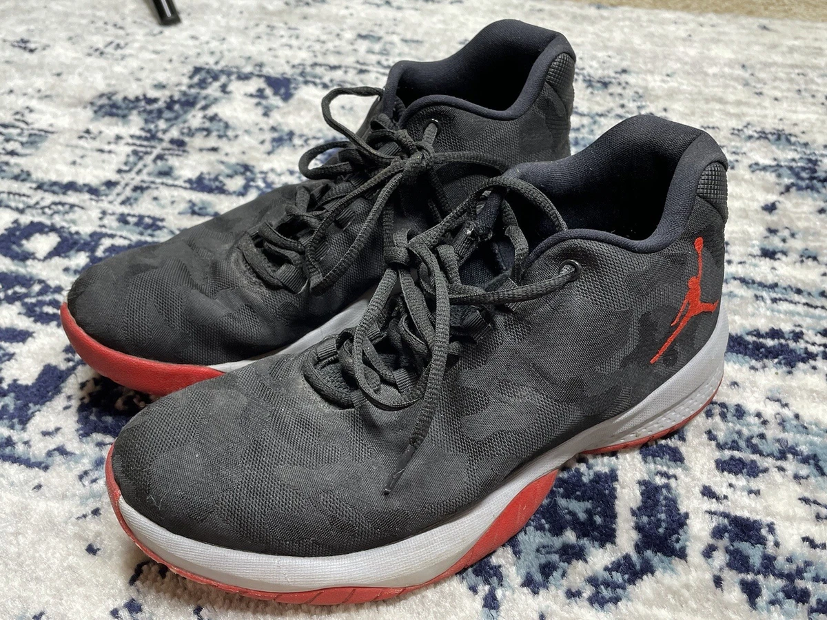 Nike Air Jordan B. Fly Black Red Camo Basketball Shoes Sz 7Y