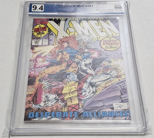 Marvel Comics The Uncanny X-Men #281 Wraparound Cover NOT CGC PGX GRADED 9.4 D