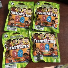 TeenyMates  International Soccer Figures LOT Of 4 Blind Packs Sealed L@@K