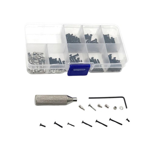 257Pack 1/28 RC Car Screws Nuts Gaskets Wrench Assortment for Wltoys 284131 K969