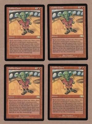 MTG - 4X Goblin Game X4 - Planeshift - Rare EX/NM - Playset | eBay