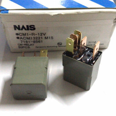 ACM13221 CM1-R-12V NAIS Automotive Relay 5 Pins DC12V New ACM13221 CM1-R-12V NAIS Automotive Relay 5 Pins DC12V New