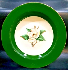 Lifetime China Jaderose Homer Laughlin Rimmed Soup Bowl 8 3/8"