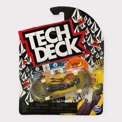 Tech Deck - Toy Machine x Volcom [6047166] - Rare, 2021 - Brand New