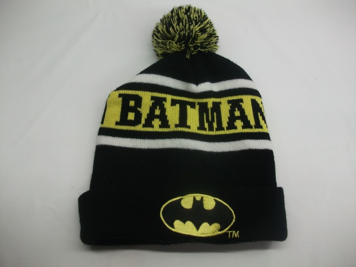 とき  Batman ニット帽 とき Batman ニット帽 とき Batman ニット帽 Batman DC Comics Black