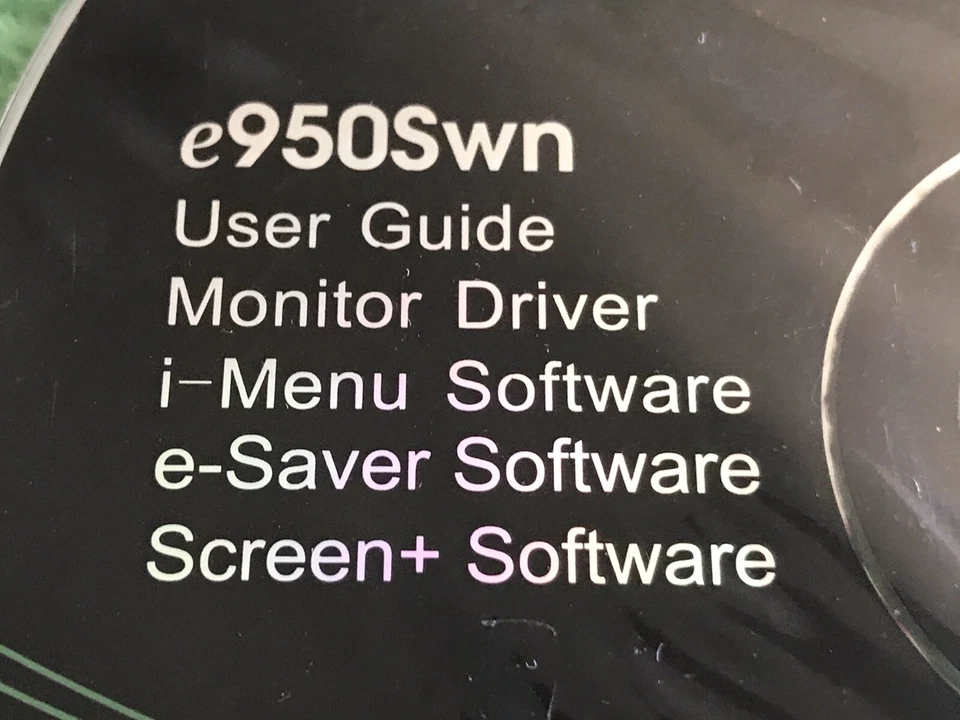AOC E2252S WD User Guide Driver CD ROM Disc NEW & FREE GIFT WITH ORDER!  - Image 2 of 4