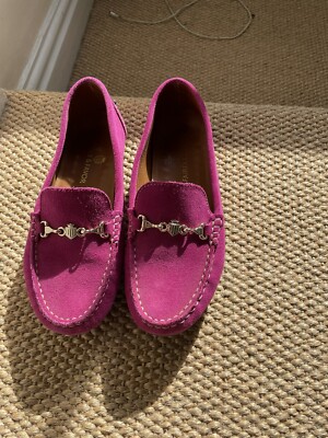 fairfax favor fuchsia Trinity Loafers and Two Joules Dresses