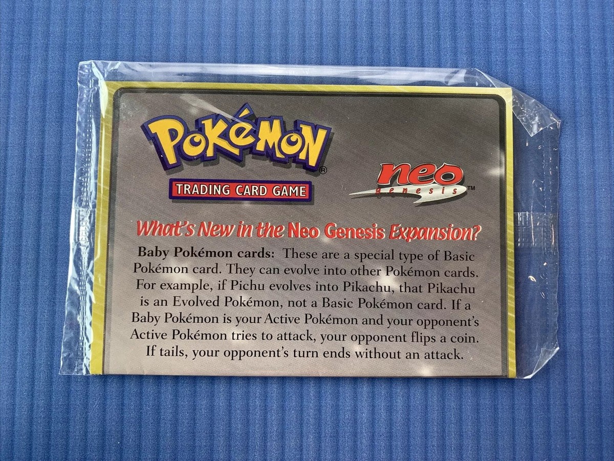 SEALED Marill Neo Genesis Black Star Promo #29 Vintage