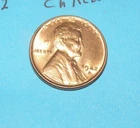 1942 D     LINCOLN WHEAT CENT   CHOICE    RED UNCIRCULATED  #1