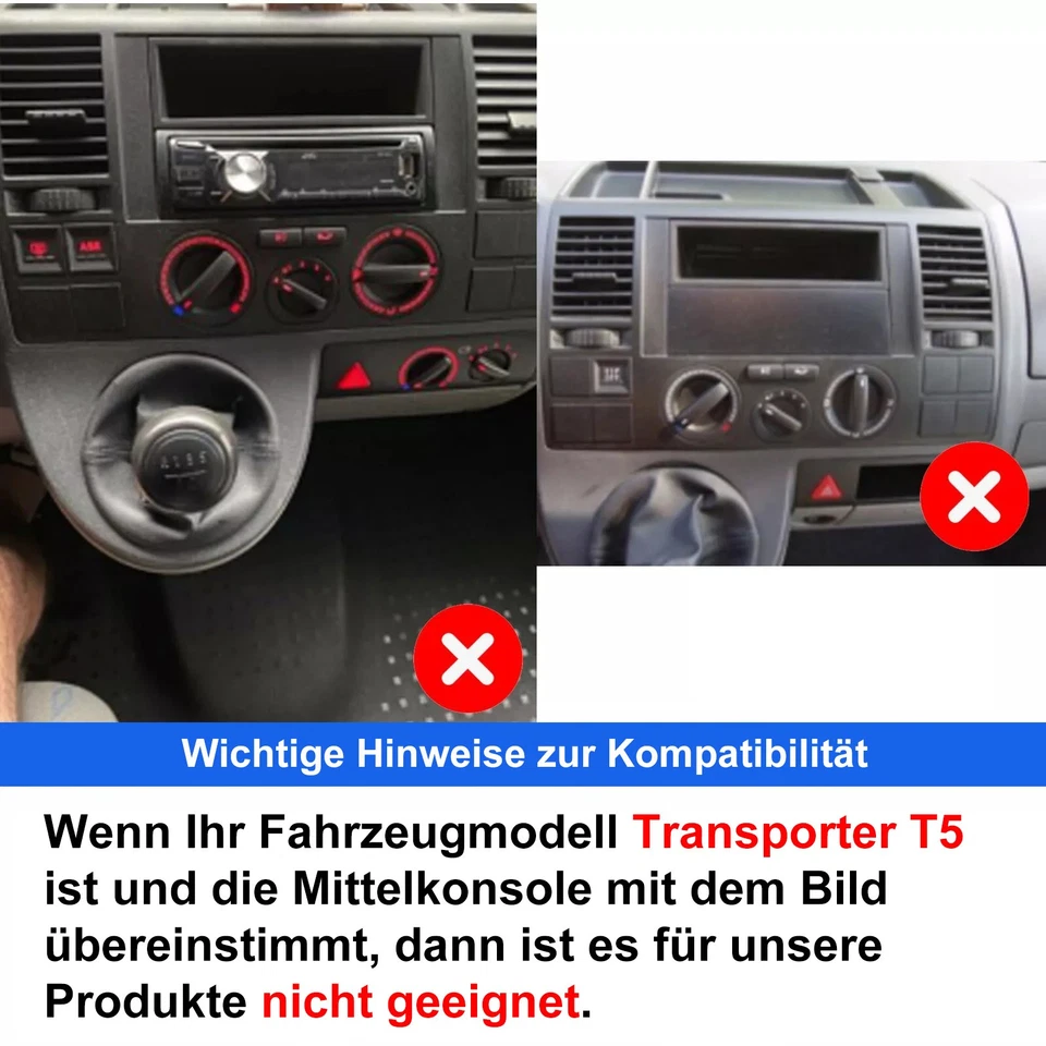 Android15 Autoradio Für VW T5 Multivan 2003-2015 Carplay GPS NAVI BT FM SWC DAB+ - Bild 4 von 4