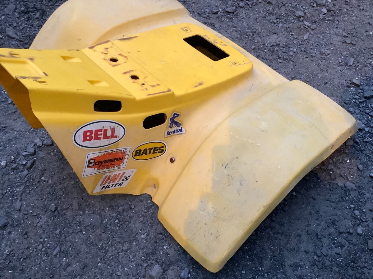 1984 84 YAMAHA TRI MOTO YTM 175 REAR FENDERS PLASTICS | eBay