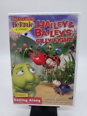 NEW Tommy Nelson / Max Lucado Hermie & Friends Hailey & Bailey's Silly Fight DVD