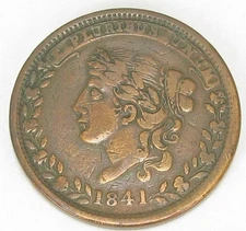 Hard Times Token Mint Drop, HT 64, Very Fine, #233