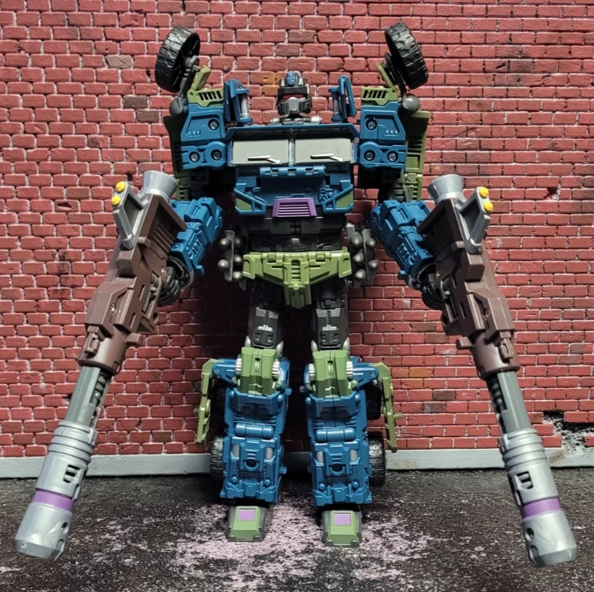 Figura Warbotron WB01-E Fierce Attack - completa con caja y funda Foto 4 de 4