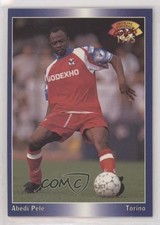 1994-95 Panini France UNFP Official Football Cards Abedi Pele #79 g6p