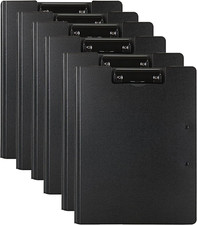 Clipboard Folder, 6 Pack A4 Foldable Clipboards File Folder Flip Writing Pad for
