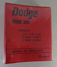 Manuale Officina Chrysler Dodge Camion Serie 300 Modelli C-17 - C-2664 Stand
