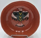 Native American Terracotta Pottery Bowl Pamunkey Daisy Stuart [Redwing] Bradby