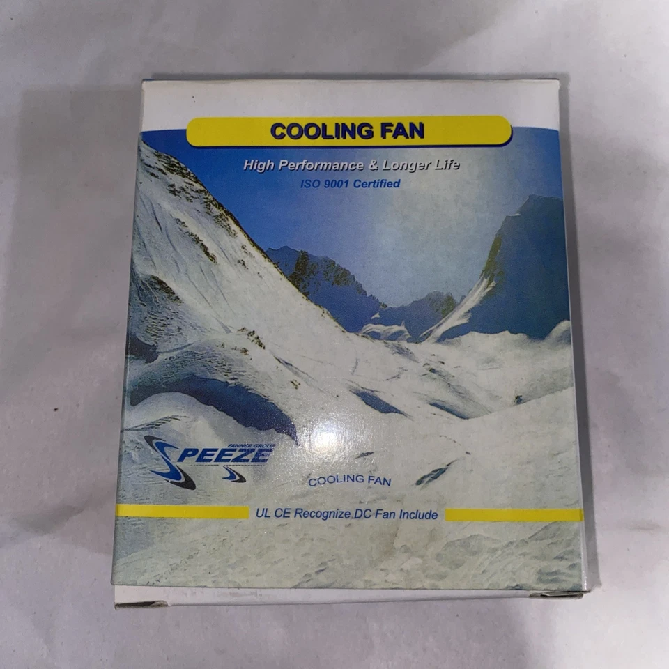 Peeze FD08025S1M3/4 80mm x 25mm Cooling Fan Sleeve Bearing - Image 3 of 4