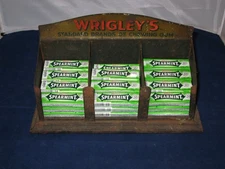 Vintage Wrigley's Chewing Gum General Store Countertop Display. 