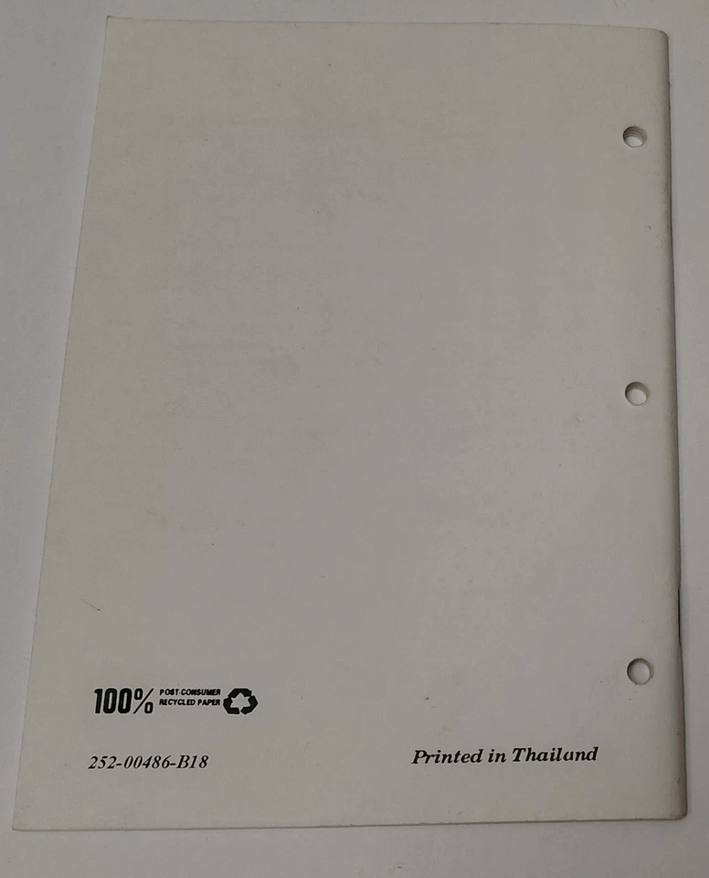 User's manual / Handbuch für Chicony CH-491F Mainboard (80486, retro) - Bild 2 von 2